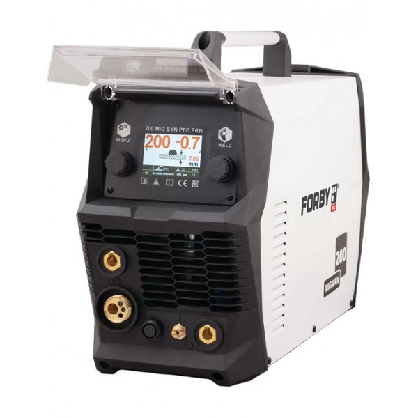 Suvirinimo pusautomatis FORBY® HD MIGMAN 200 Synergic PFC (tinka nuo generatorių) Suvirinimo pusautomatis FORBY® HD MIGMAN 200 Synergic PFC (tinka nuo generatorių)